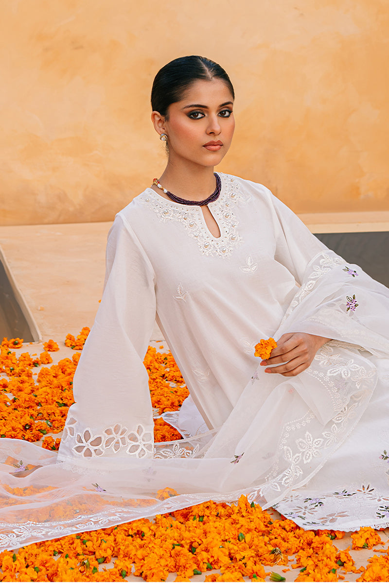 MOONLIGHT FLO-2 PC ( SHIRT & DUPATTA) | Cross Stitch RTW