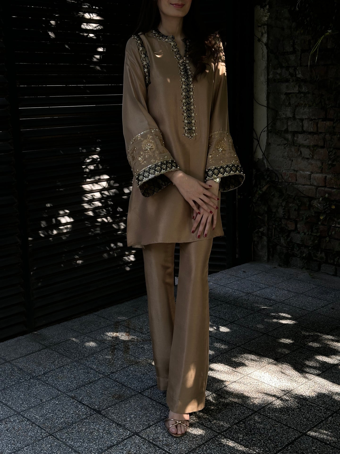 GOLD CELINA FORMAL | SAK ATELIER