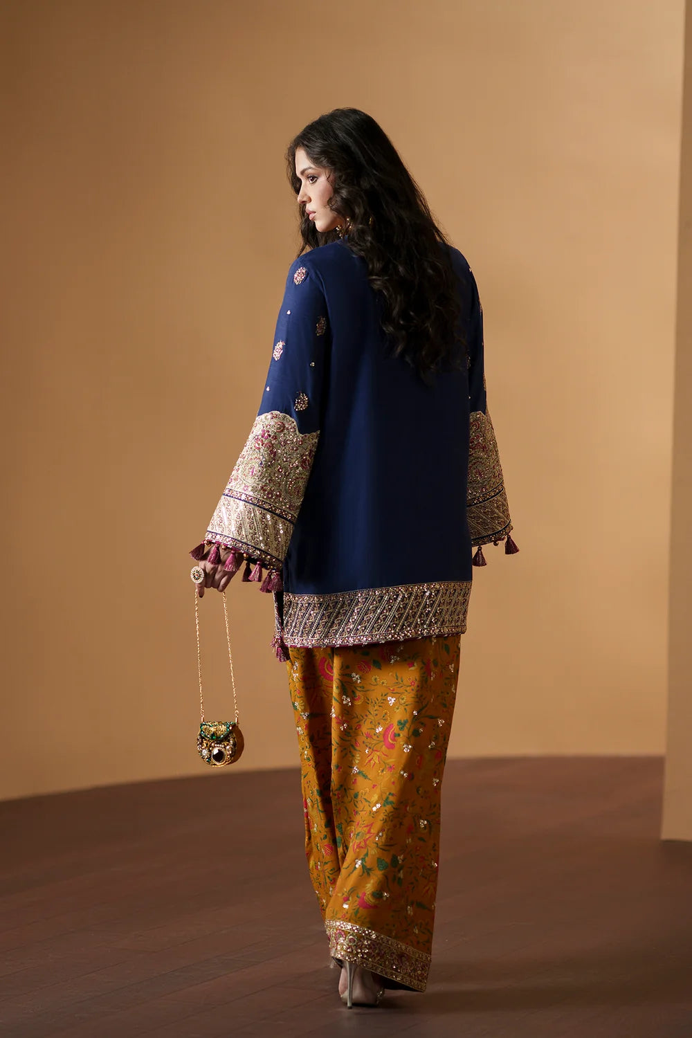 DEEP BLUE | E1224/104/620 | Women Boutique | Ethnc