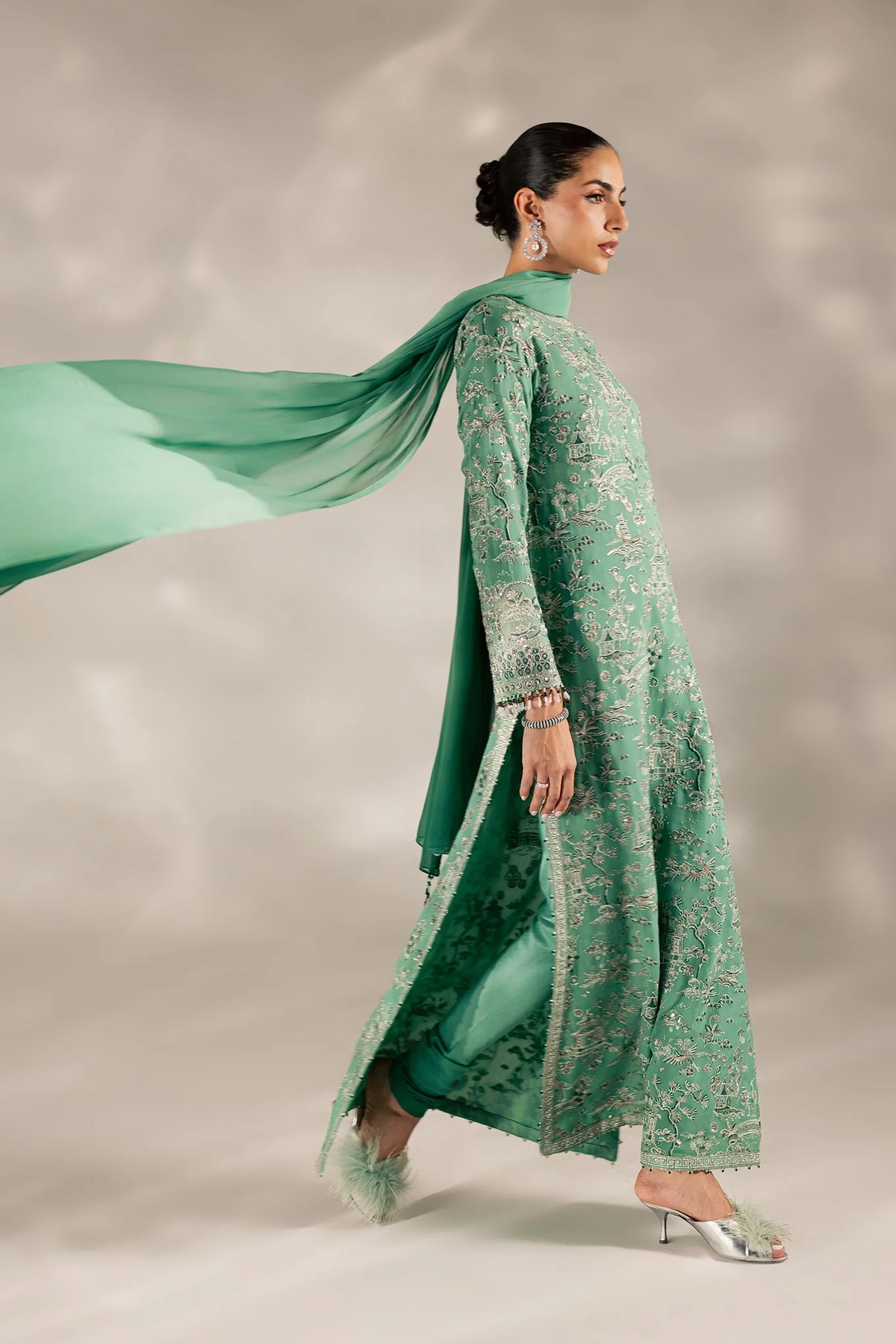 VERT SAUGE (ELF-21778) | TISSUE DE LUXE '26 | ELAN