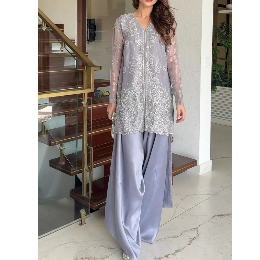 Liya Jacket Full Set | NIMRAH HAFSA