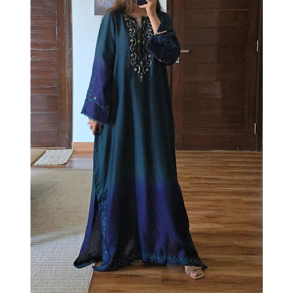 Zeyara Ombre Kaftan | NIMRAH HAFSA