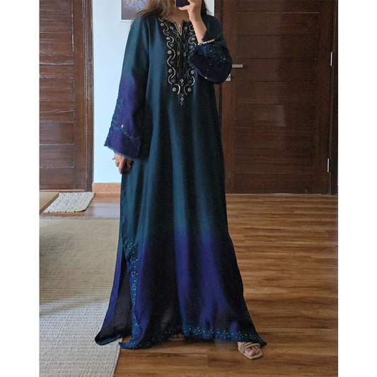 Zeyara Ombre Kaftan | NIMRAH HAFSA