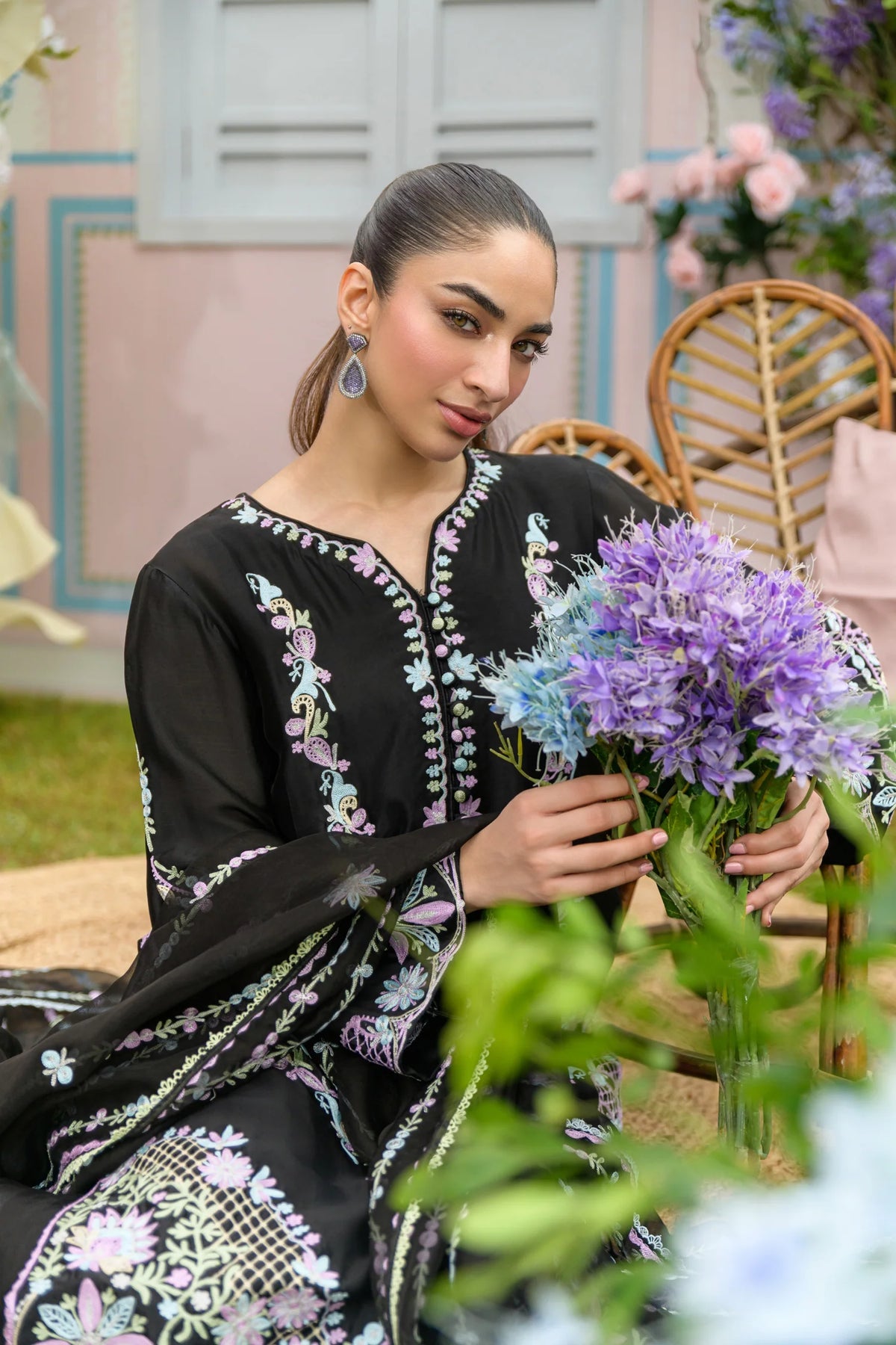 Black Coffee | Zarayna-Festive Formals '25 | Flairs Studio