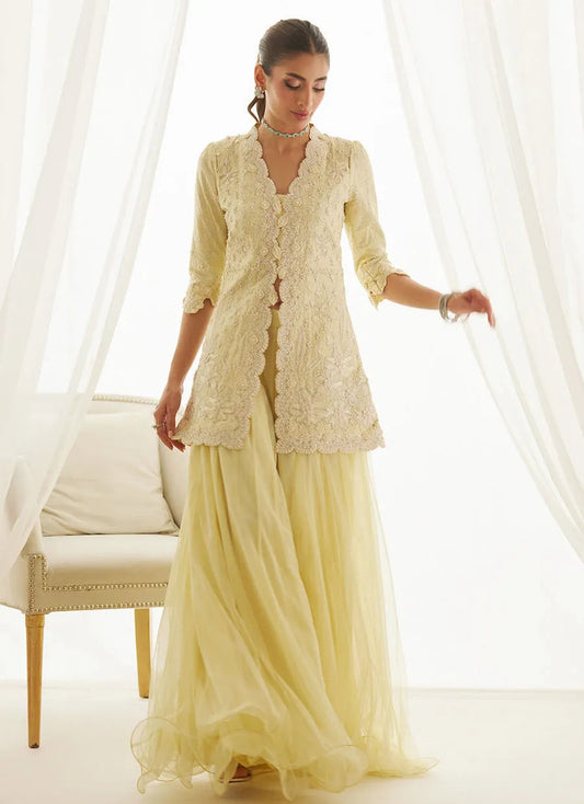 Lavin Lemon Shirt And Wide Leg Pants | LUXE PRET' 25 | FARAH TALIB AZIZ