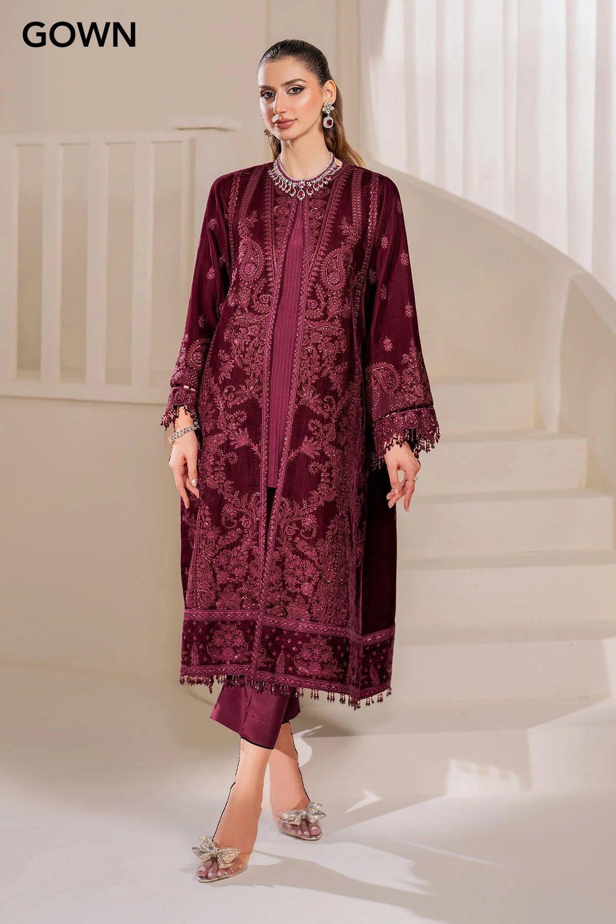 EMBROIDERED VELVET SF-758 | Baroque