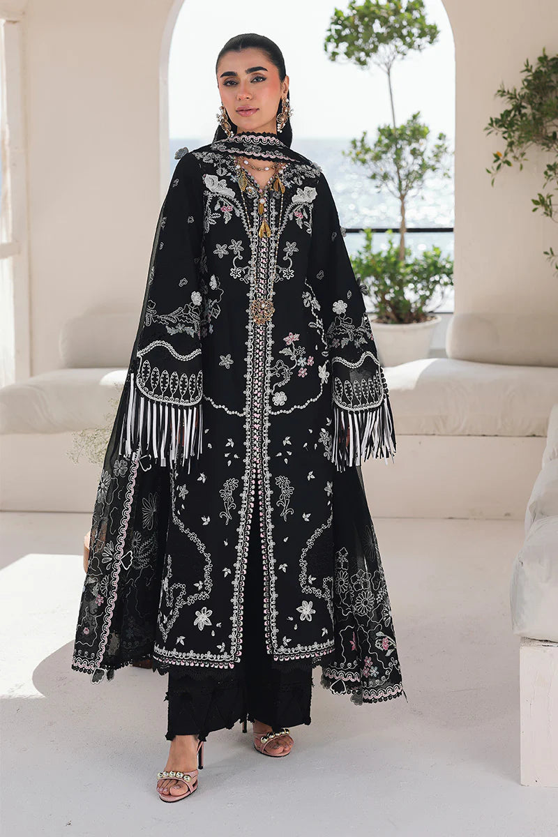 SA-02 LIANA | Qalamkar - Sahil Luxury Lawn’26