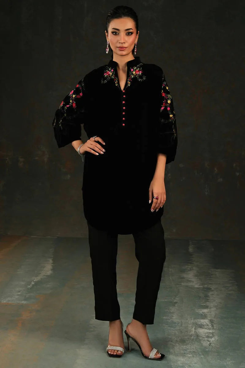 Nocturne Bloom Shirt | VELVET ECLIPSE '25 | FARIDA HASAN
