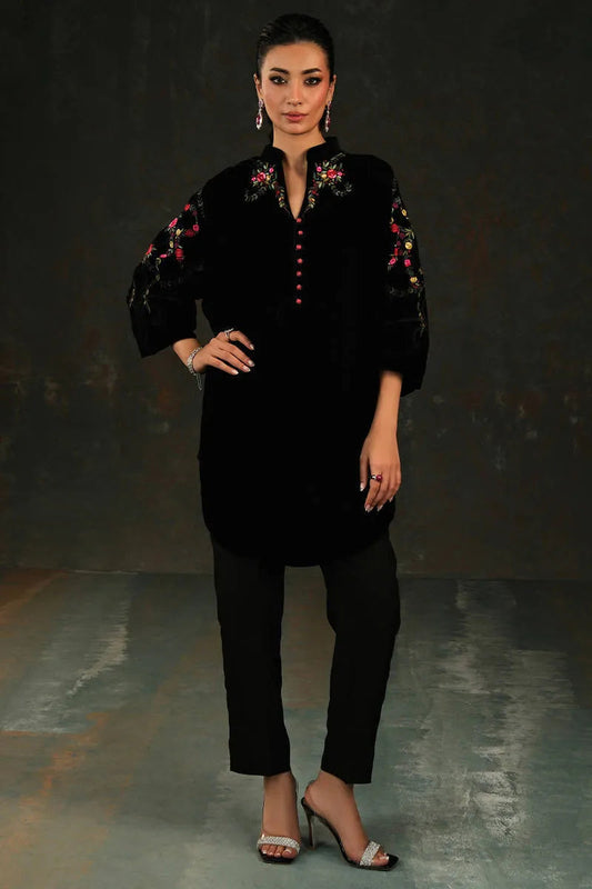 Nocturne Bloom Shirt | VELVET ECLIPSE '25 | FARIDA HASAN