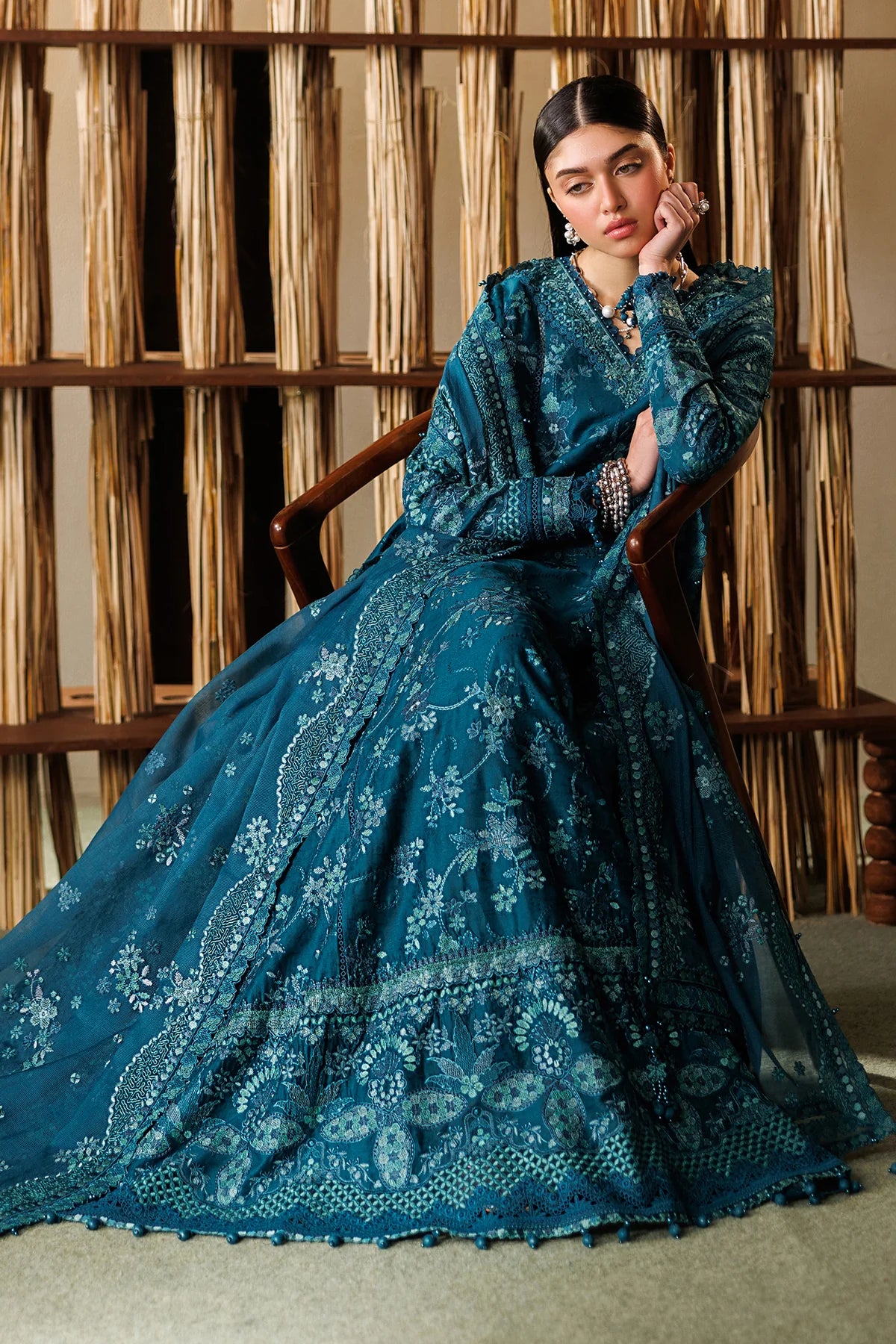 ELU26D04 | UNSTITCHED EID LAWN | Baroque