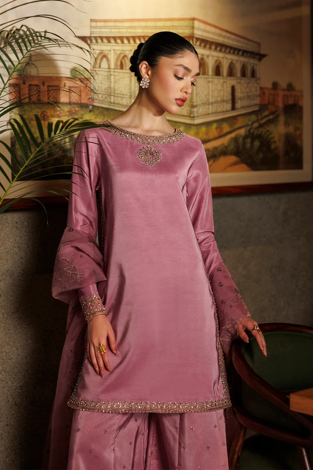 UE-726 Dyed Ramen Silk | Festive Formals ‘26 | Iznik