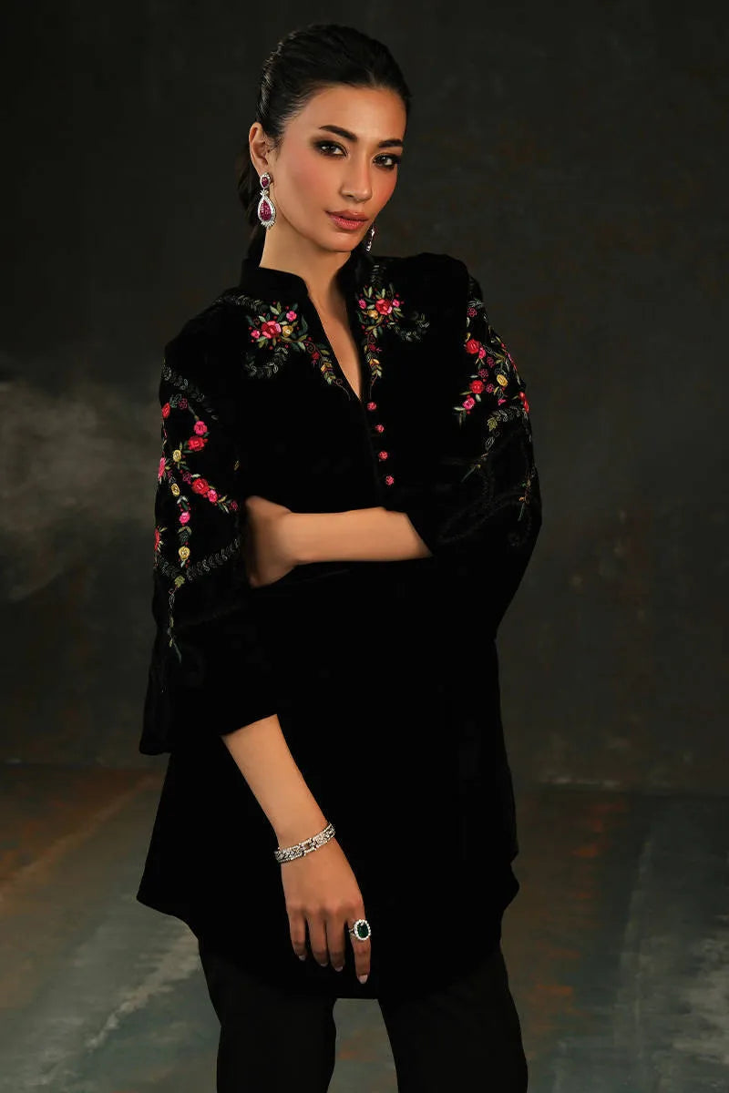 Nocturne Bloom Shirt | VELVET ECLIPSE '25 | FARIDA HASAN