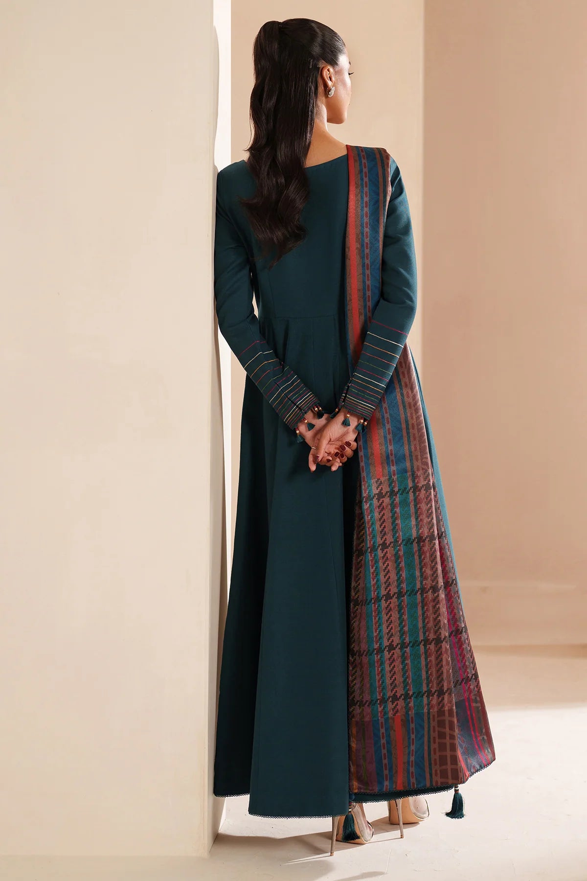 JZ-RTW-1244-1 | EMBROIDERED KHADDAR | Jazmin