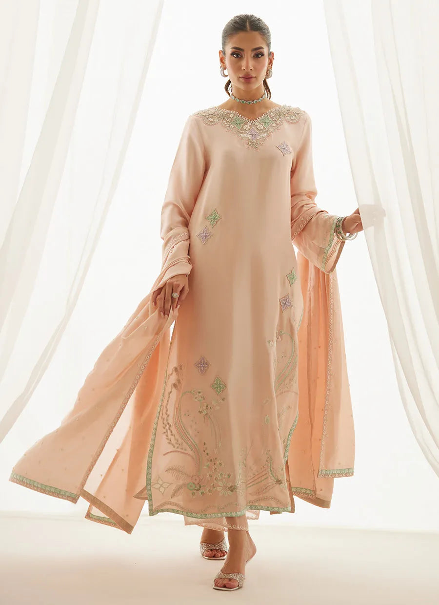 Corvina Shirt And Dupatta | LUXE PRET' 25 | FARAH TALIB AZIZ