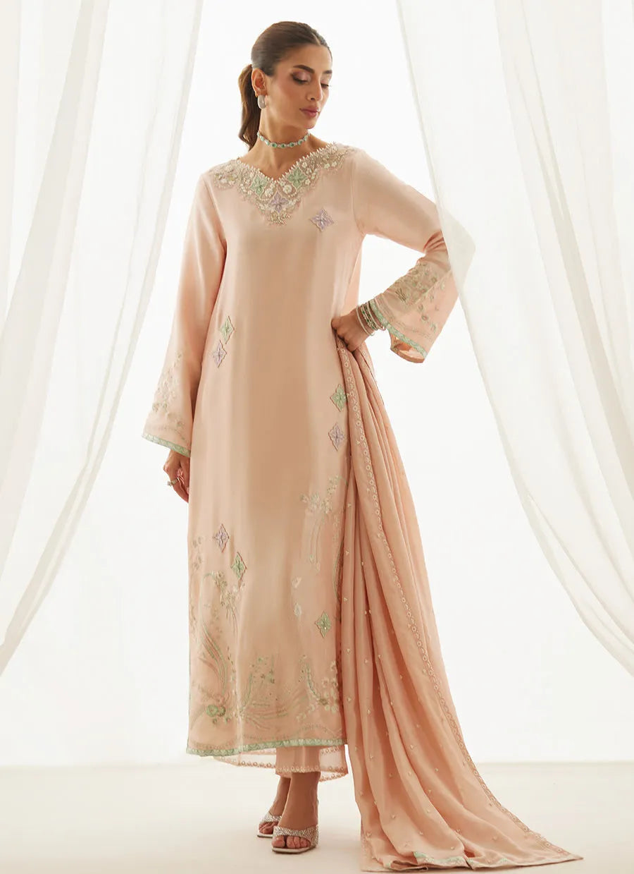 Corvina Shirt And Dupatta | LUXE PRET' 25 | FARAH TALIB AZIZ