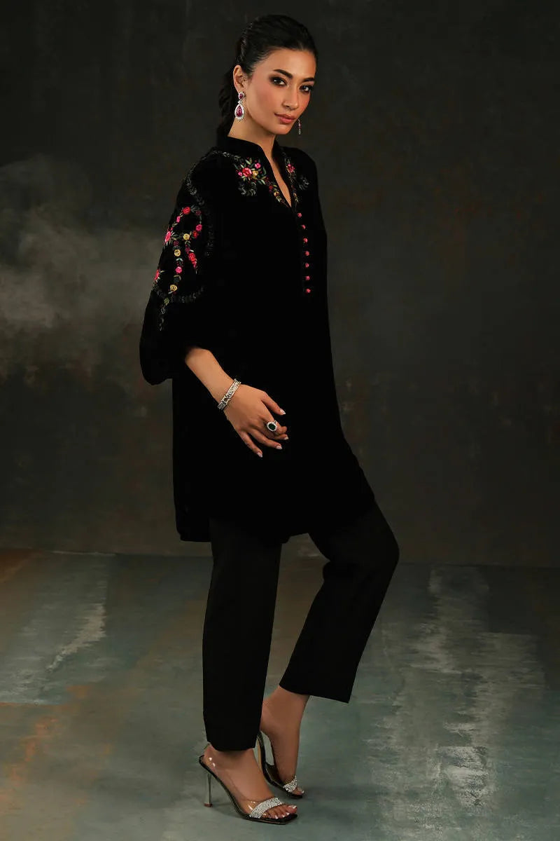 Nocturne Bloom Shirt | VELVET ECLIPSE '25 | FARIDA HASAN