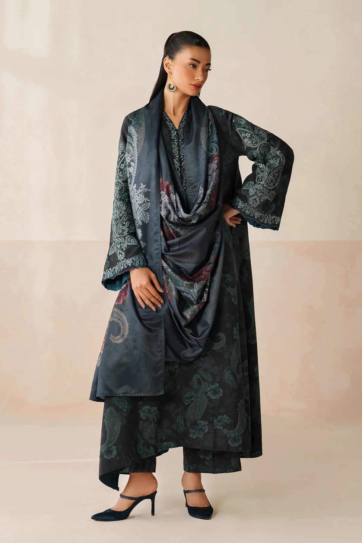 UF-4280 | DIGITAL PRINTED VISCOSE | Baroque