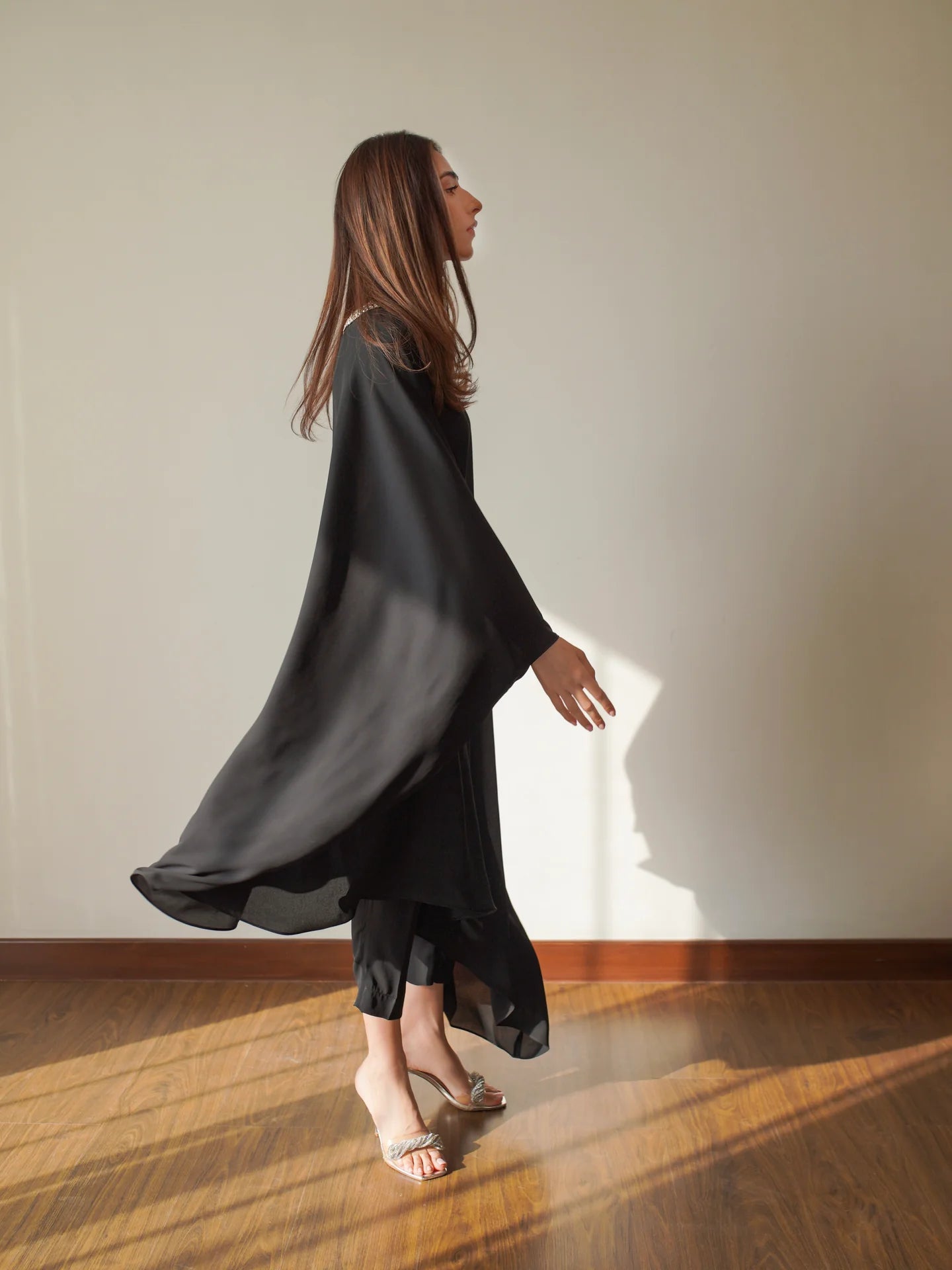 BLACK ZUMA KAFTAAN | SAK ATELIER