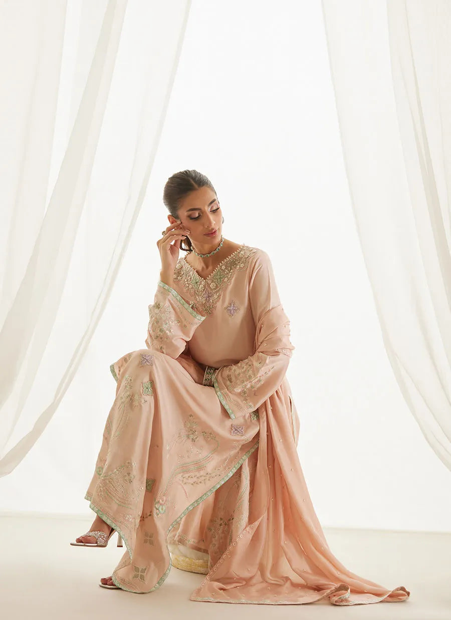 Corvina Shirt And Dupatta | LUXE PRET' 25 | FARAH TALIB AZIZ