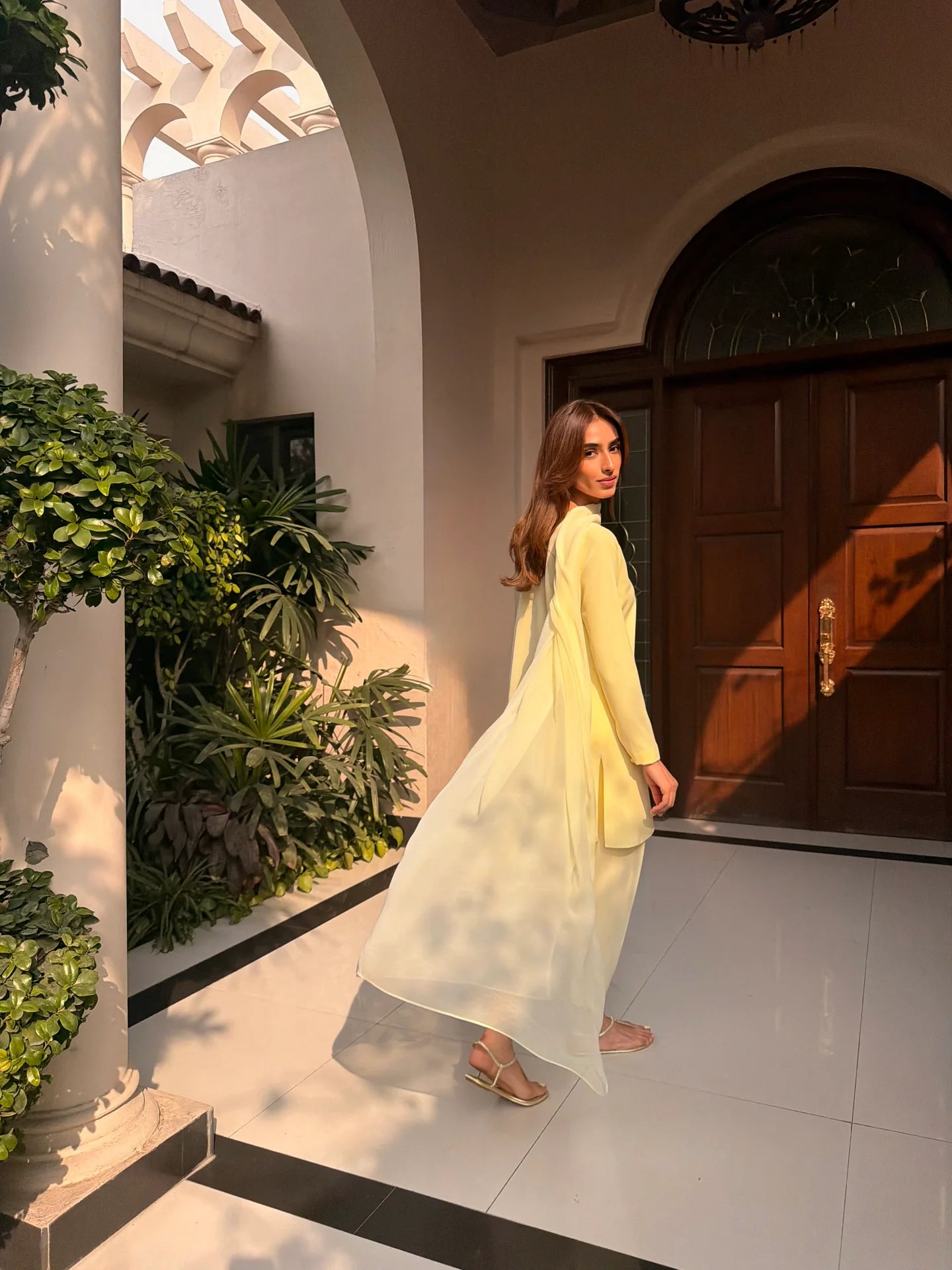 LIGHT YELLOW GRACIE SET | Sak Atelier