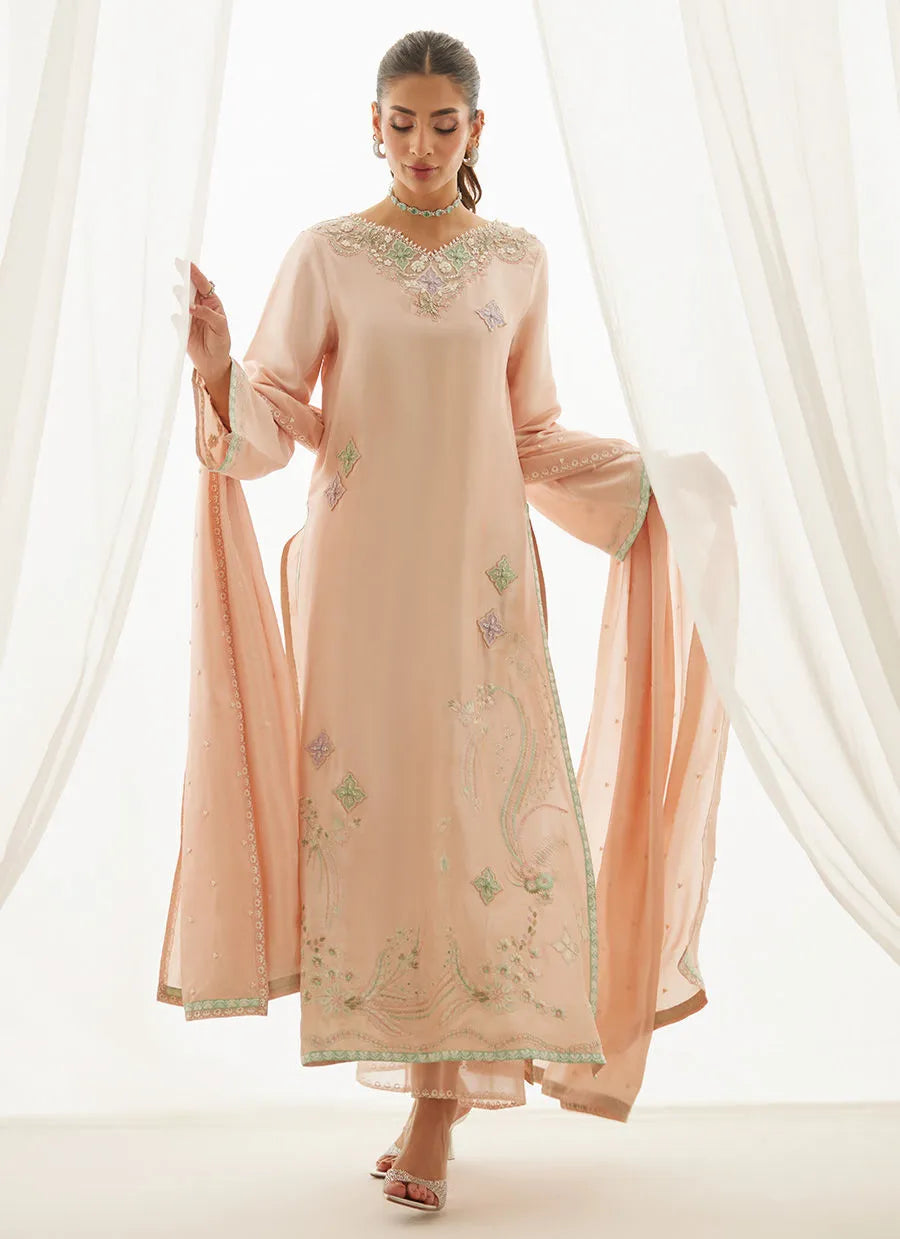 Corvina Shirt And Dupatta | LUXE PRET' 25 | FARAH TALIB AZIZ
