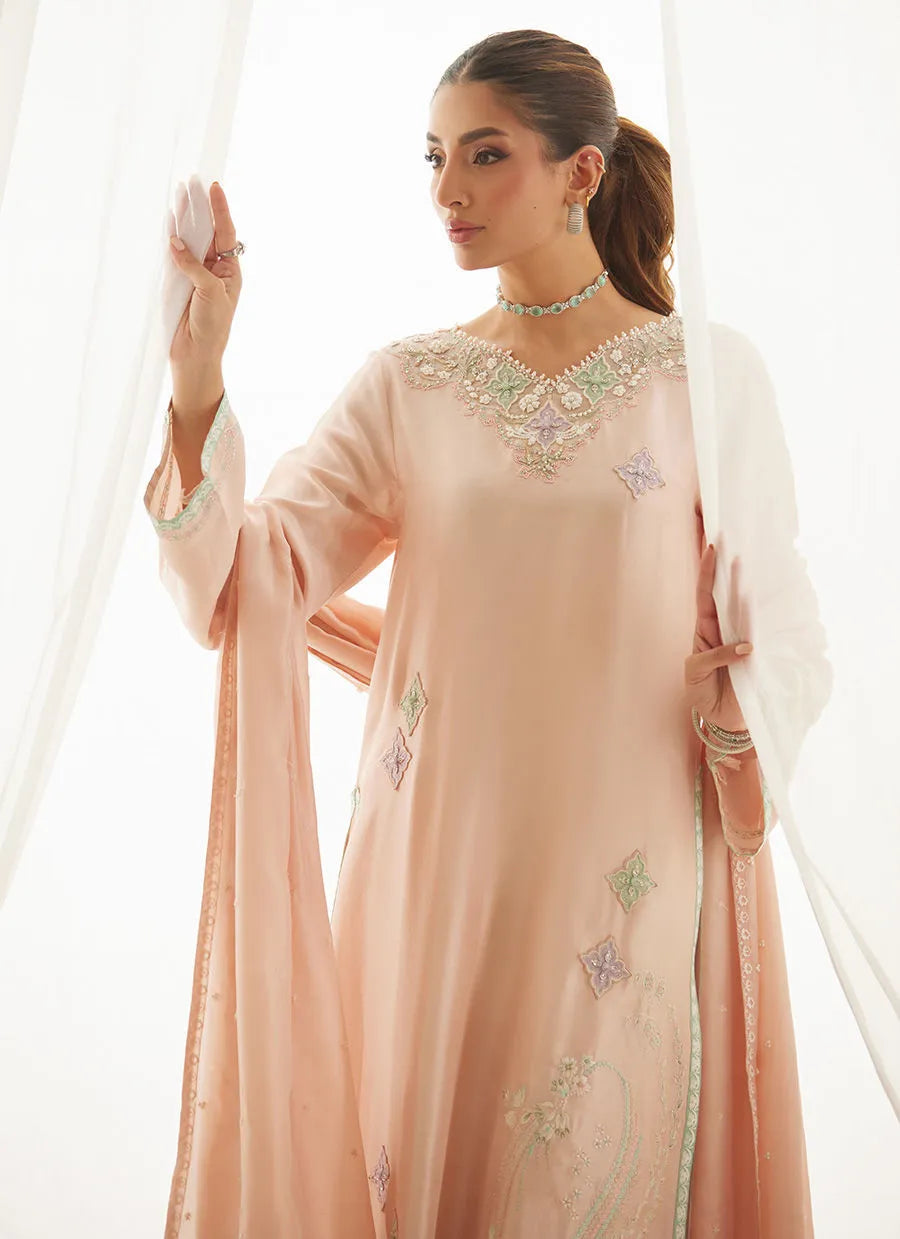 Corvina Shirt And Dupatta | LUXE PRET' 25 | FARAH TALIB AZIZ