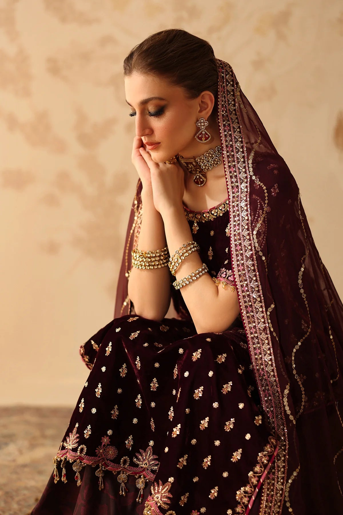 EMBROIDERED VELVET SF-4313 | Baroque