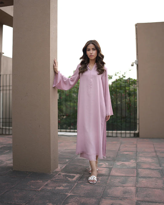 Tea Pink Fringe Set | LIRA