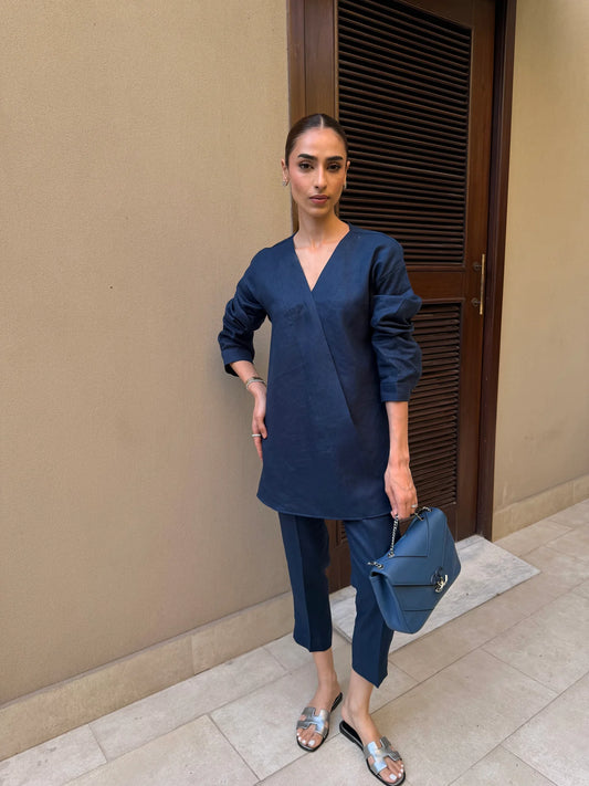 Navy Marco Set | Sak Atelier