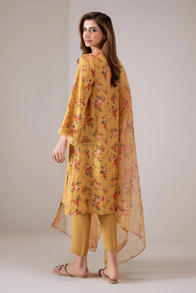 CANARY CHARM-2 PC (SHIRT & DUPATTA) | EXCLUSIVE PRET | Cross Stitch