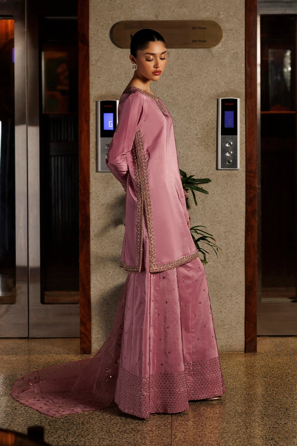 UE-726 Dyed Ramen Silk | Festive Formals ‘26 | Iznik
