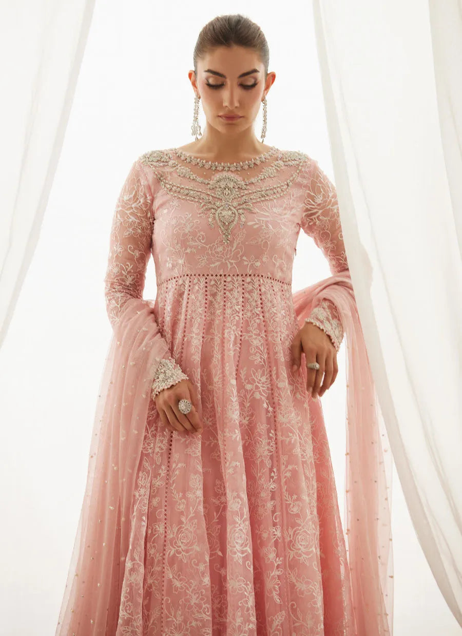 True Blush Kalidaar And Dupatta | LUXE PRET' 25 | FARAH TALIB AZIZ
