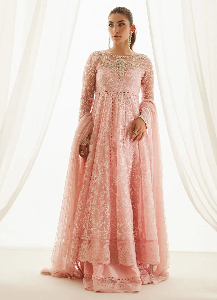 True Blush Kalidaar And Dupatta | LUXE PRET' 25 | FARAH TALIB AZIZ