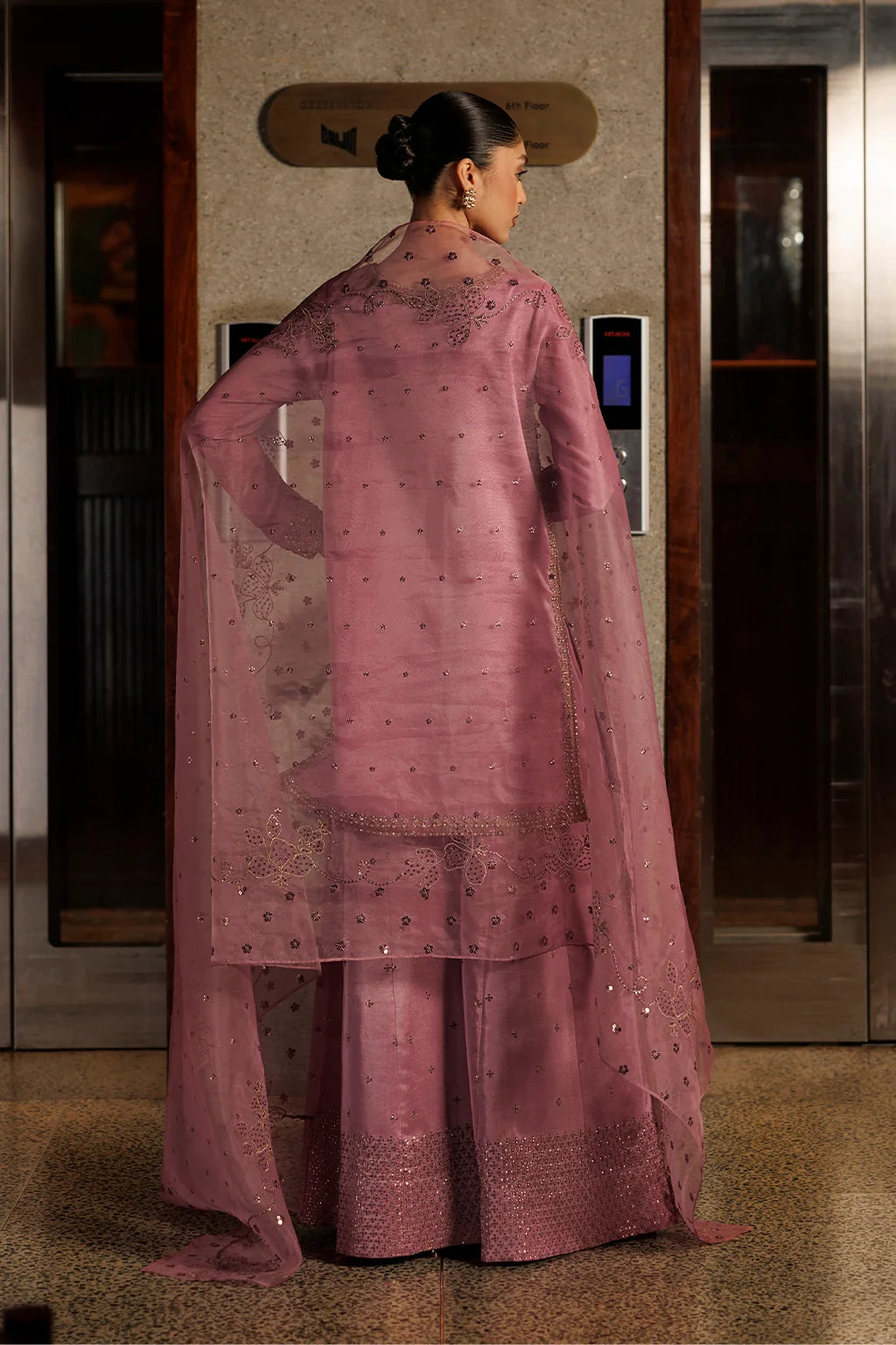 UE-726 Dyed Ramen Silk | Festive Formals ‘26 | Iznik