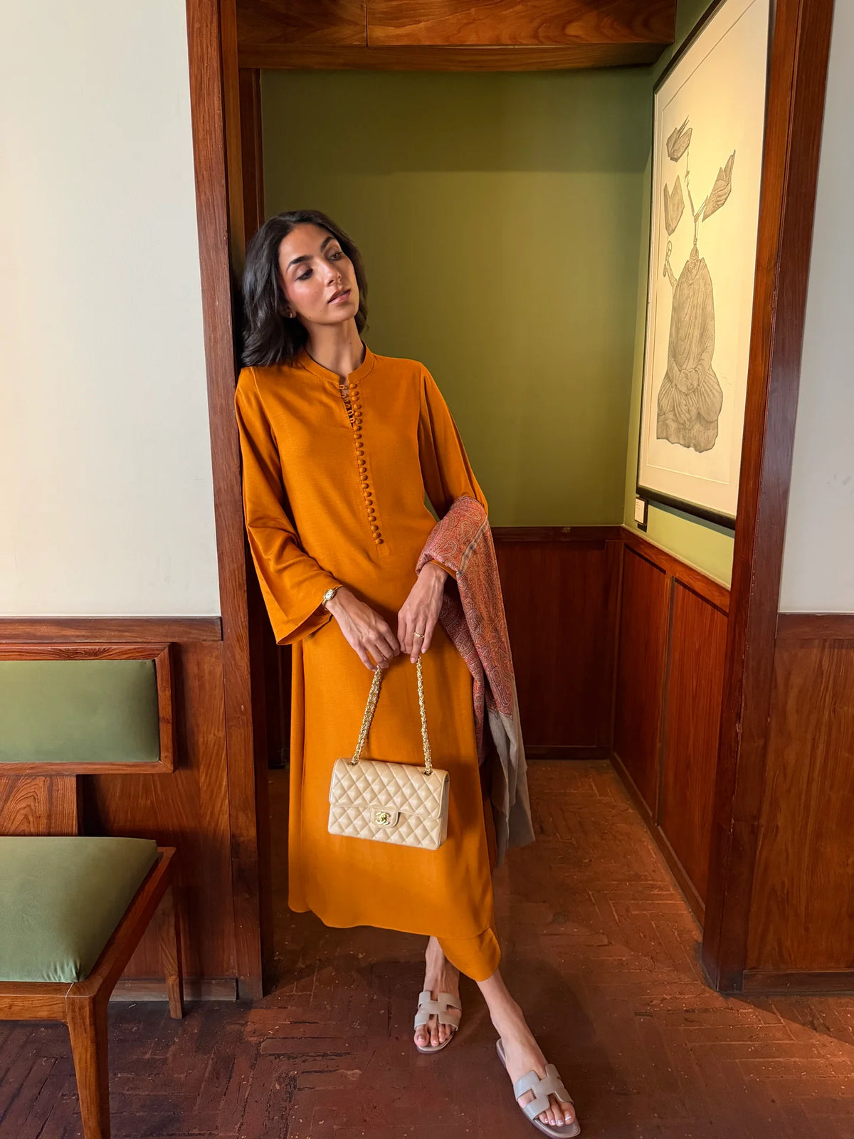 SPICED ORANGE ELLIE SET | NEW IN | Sak Atelier