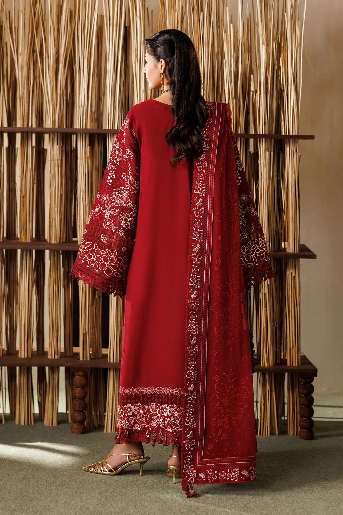 ELU26D05 | UNSTITCHED EID LAWN | Baroque