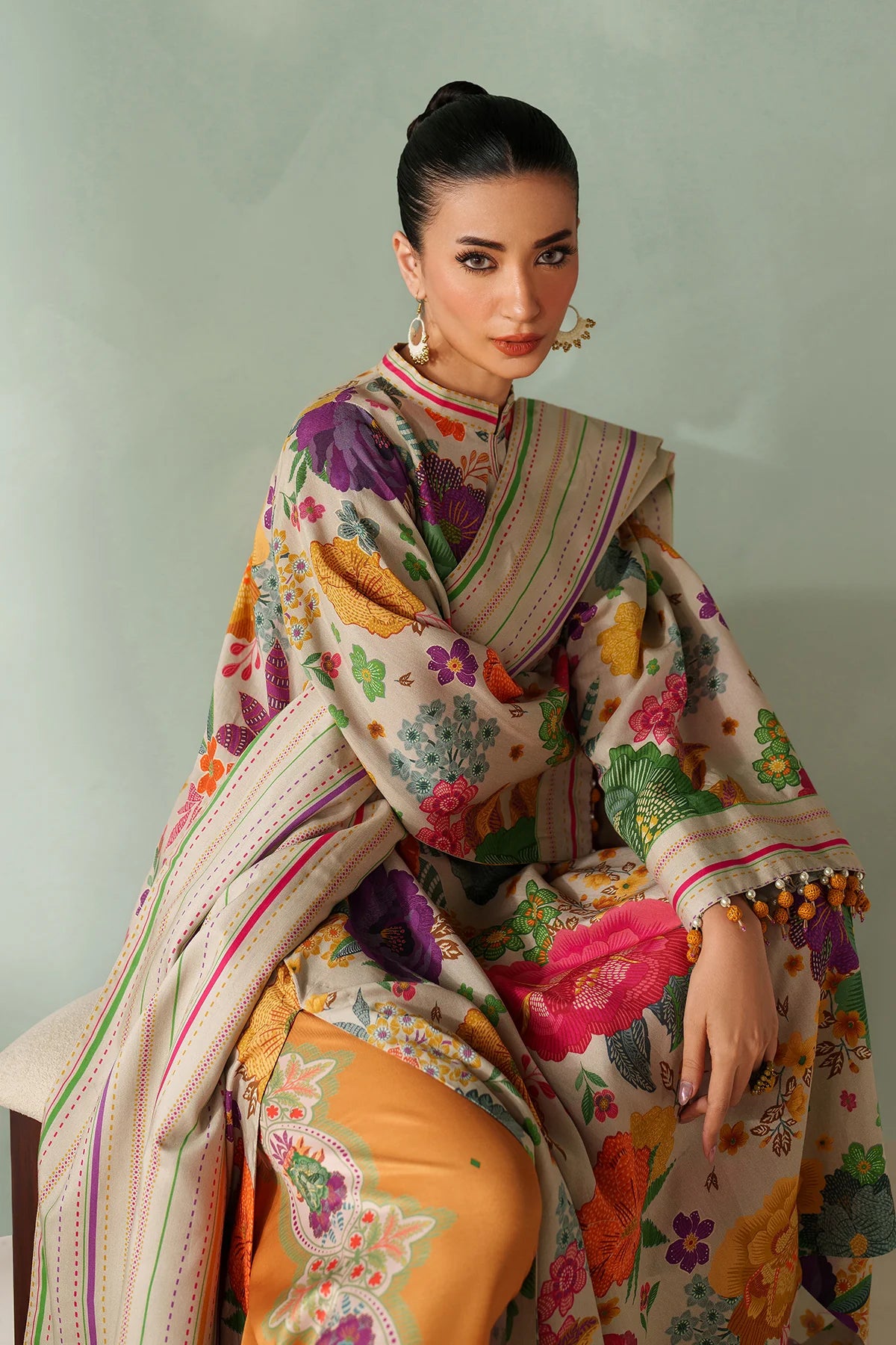 UF-4296 | DIGITAL PRINTED VISCOSE | Baroque