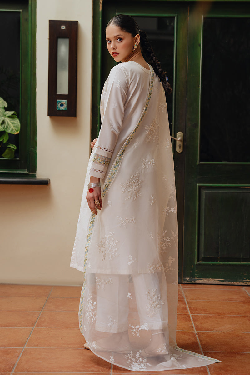 MOON FLOWER-2 PC (SHIRT & DUPATTA) | Cross Stitch RTW