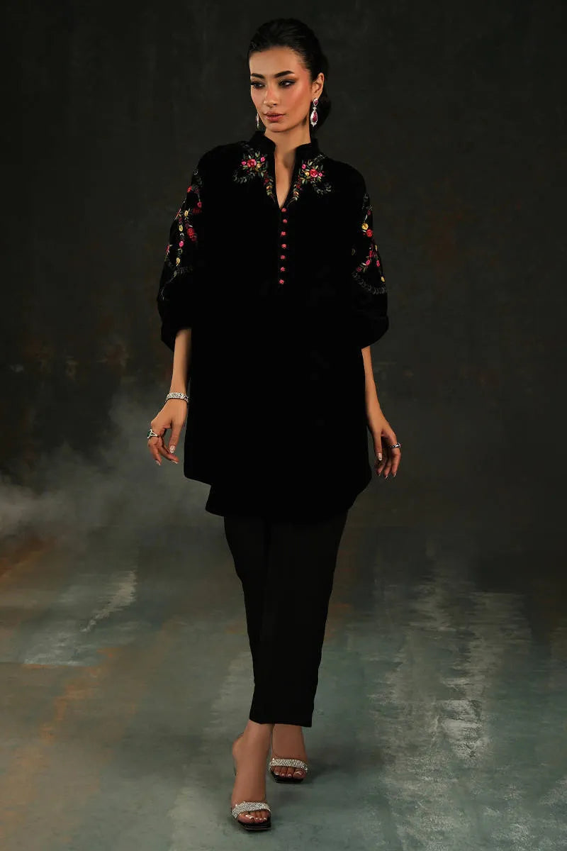 Nocturne Bloom Shirt | VELVET ECLIPSE '25 | FARIDA HASAN