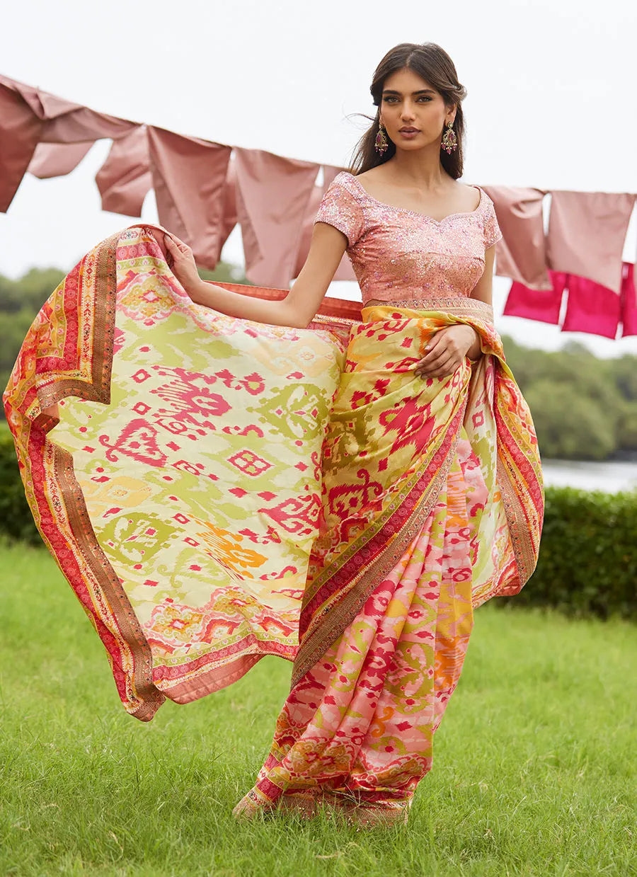 Rang Saree | Mayna Festive Luxe Pret '25 | FARAH TALIB AZIZ