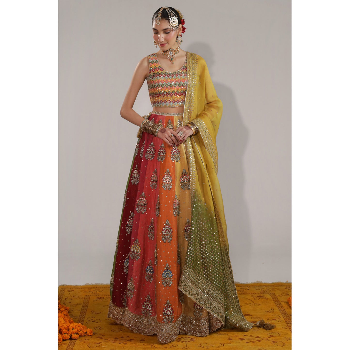 MULTICOLOR LEHENGA CHOLI | WEDDING FORMALS '26 | DYOT