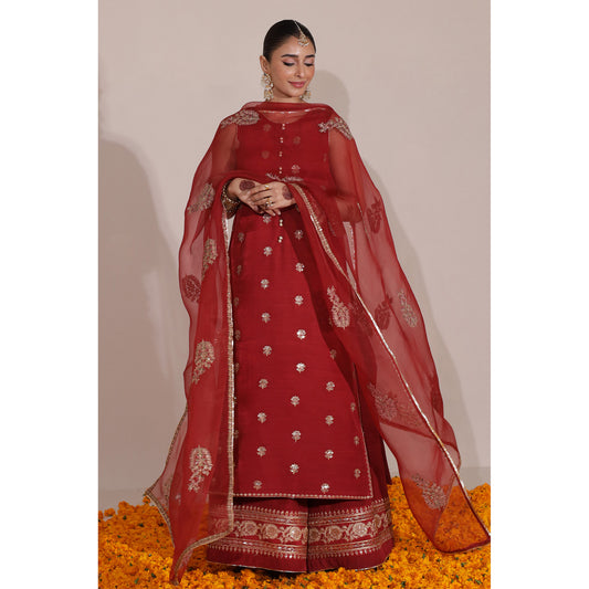 Reddish Rust Outfit | Champa' 24 | DYOT