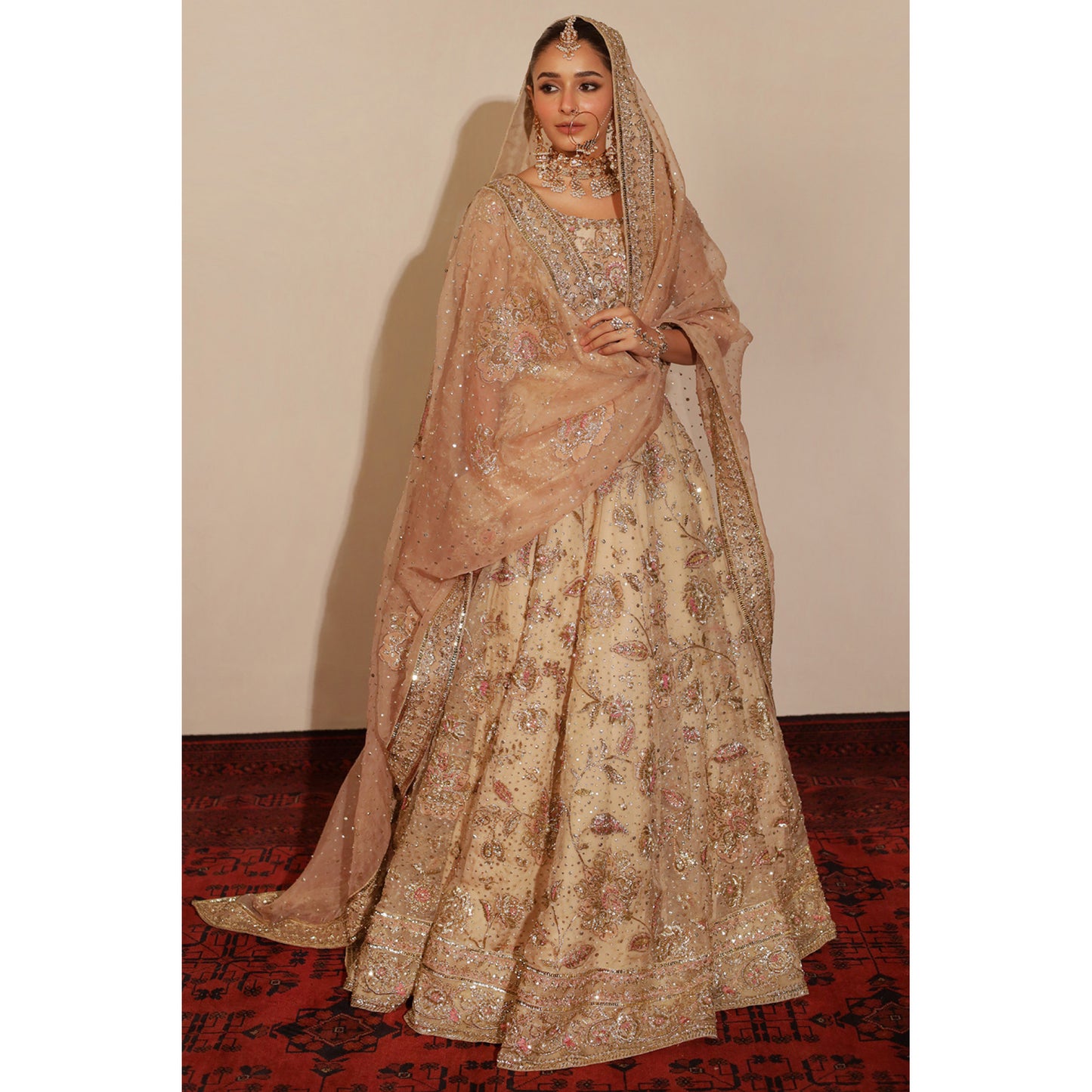 IVORY BRIDAL LEHNGA CHOLI | BRIDAL | DYOT