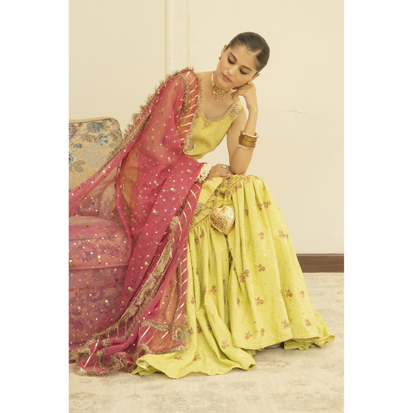 LIME GREEN OUTFIT | CHAANDI | DYOT