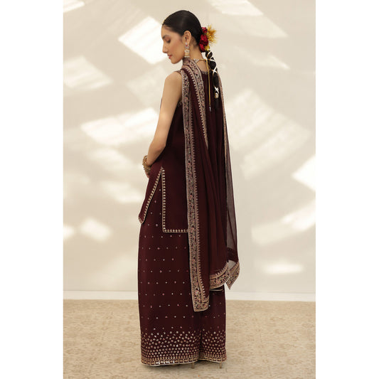 BURGUNDY OUTFIT | DYOT | FESTIVE' 25