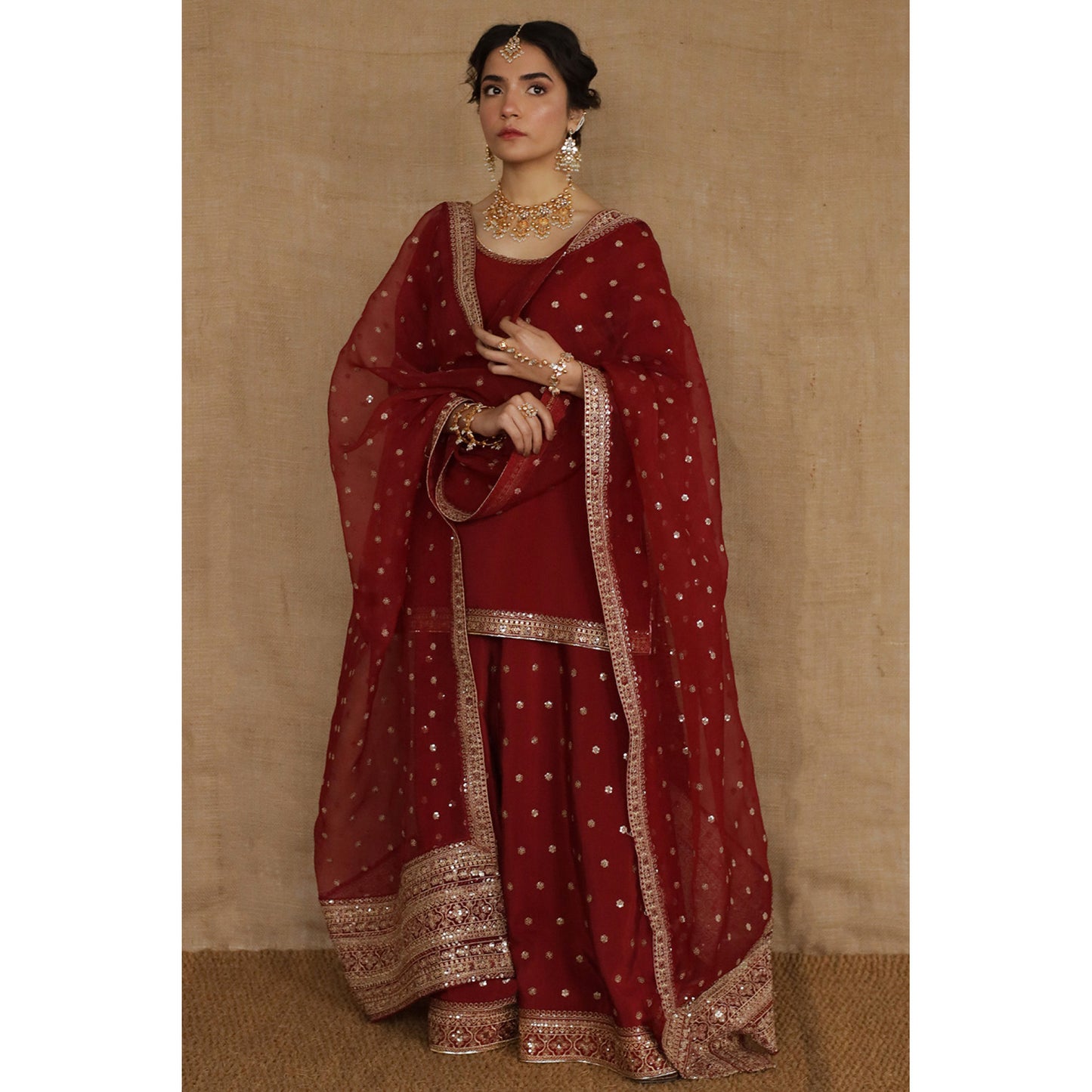 RED OUTFIT | DYOT | FESTIVE' 25