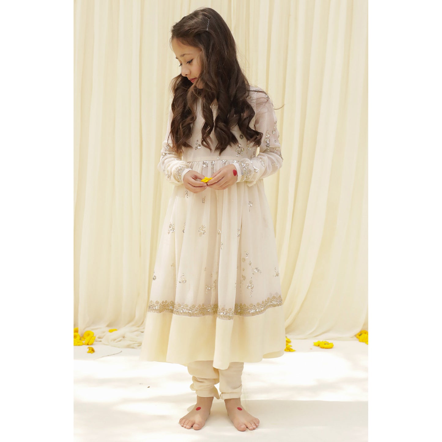 WHITE KALI DAAR | CHOTI EID '23 | DYOT | KIDS WEAR
