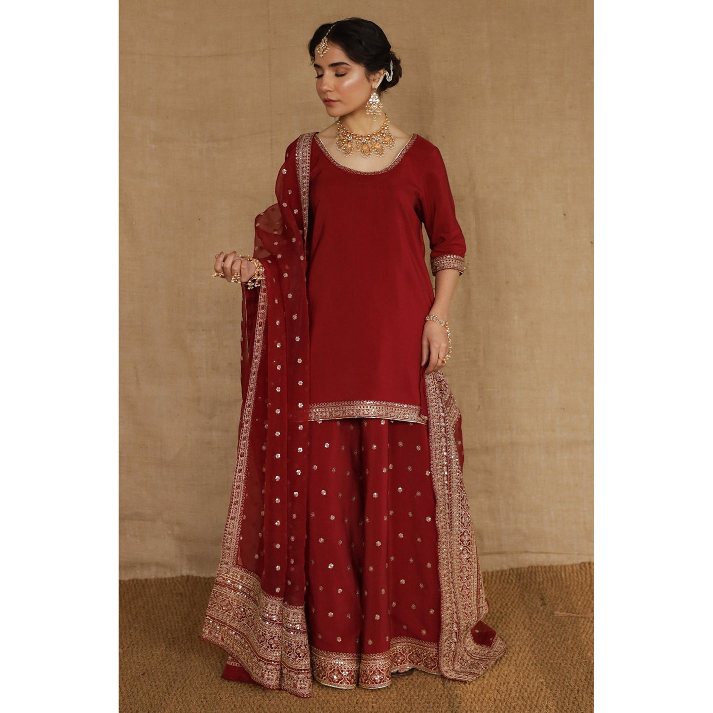 RED OUTFIT | DYOT | FESTIVE' 25
