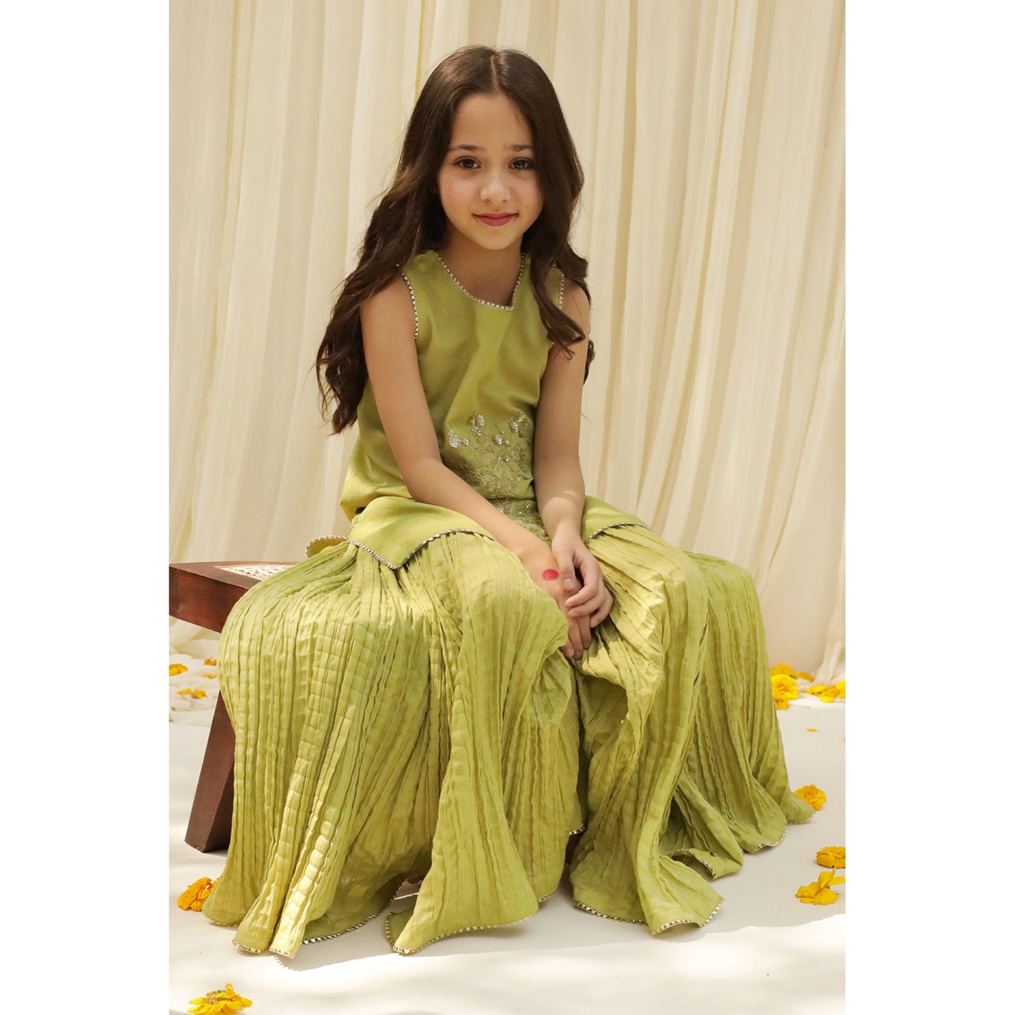 GREEN OUTFIT | CHOTI EID '23 | DYOT | KIDS WEAR