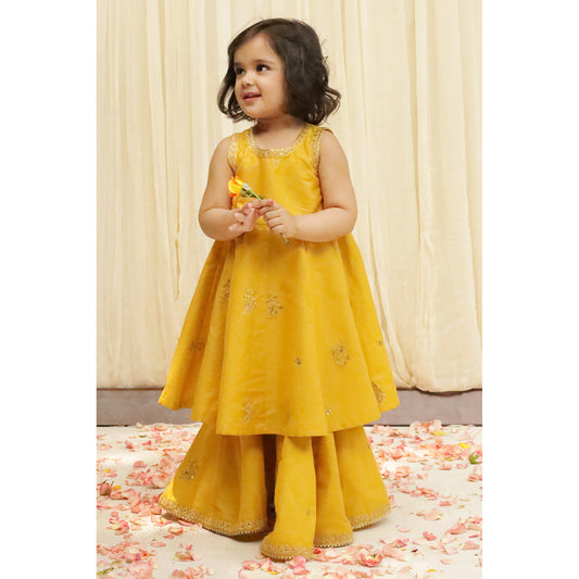 MUSTARD OUTFIT | BARI EID '23 | DYOT | KIDS WEAR